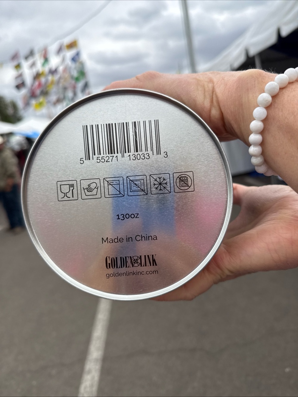BTS World Tour Arirang Live Viewing Collectible Tin - popcorn Bucket - Picture 4 of 9